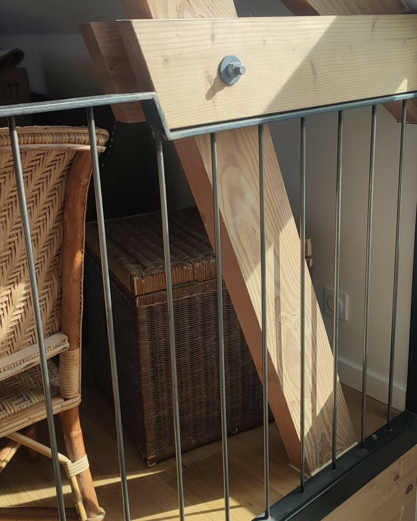 Maison Ossature Bois Finistère Conception Guillaume Rétif garde corps